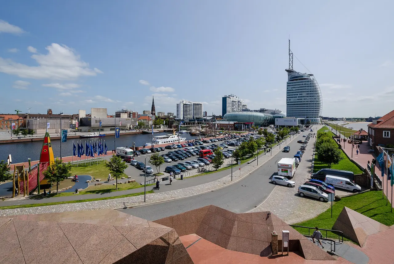 Stadtansicht von Bremerhaven