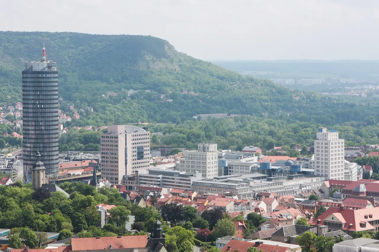 Stadtansicht von Jena